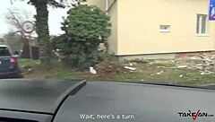 I picked up this adorable french girl in my van and gave her pussy a tight ride