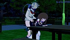 Ochako Uraraka And Himiko Toga Masturbates And Intense Futanari Sex - My Hero Academia Hentai