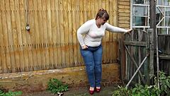Fat Milf Pissing Outdoors In Jeans And Naked Amateur Fetish Compilation
