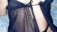 Curvy Woman Touches Herself, Showing Big Ass And Tits