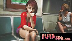 Futa3dx presents a wild ride on the big dicked futa train