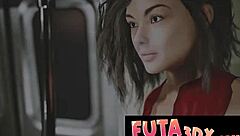 Futa3dx presents a wild ride on the big dicked futa train