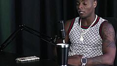 Will Mastro flashes in sheer red lingerie for exhibitionist group fun