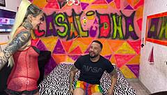 Plus size brunette debuts on xvideos