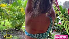 Outdoor punishment for the cheating amateur wife