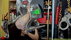 Sinstress Pegs You In High Heels Fetish