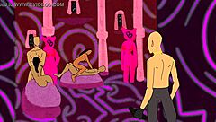 Animated erotica features big black cock in poly sutra with kendal good.
