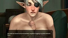 Amateur teen takes big dick anal, milf with huge tits.