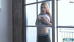 Sloan harper in homework with stepson