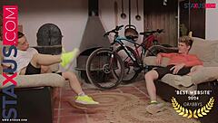 Staxus ride me hard, cyclists have fun after ride