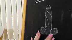 Blowjob Basics with Hot Blonde Teacher at 1000Facials