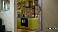 Blonde Teen 18+ Kira - Naked And Cooking