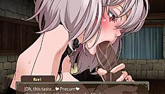 Horny Azel's wild night of monster cock action