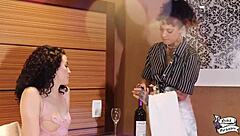 madame orders room service and gets ass licked by lady snow brasil