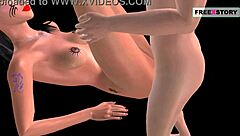 Japanese Man Fucks Indian Bhabhi in 3D Hentai