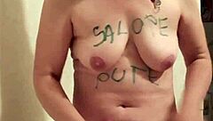 French Female Slave Masturbates Intensely In BDSM Self-Session!