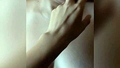 Samarah in light black lingerie reaches intense orgasm