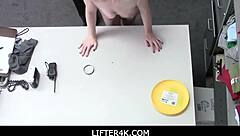 Stepbrother enjoys Lilly Bell's tight teen company more and more.