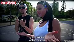 stunning german cam girl jolee love squirts in the bus