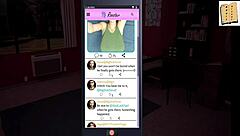 Being A Dik: Chick Route 44 Isabella Kisses In Library