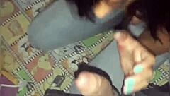 Arriving late home, she made me fuck her petite teen pussy outdoors.