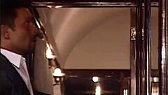 Vintage train journey of passion and hardcore sex scenes