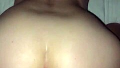 Straight white girl loves cock in doggy style position