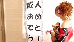 Japanese Cosplay Girl Gives Handjob And Blowjob