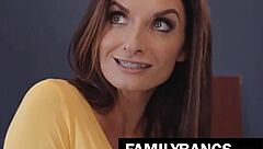 Shy stepson fucks stepmom Silvia Saige