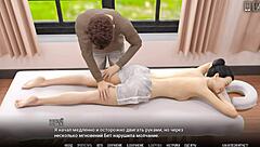 3D animated cartoon with college-age characters in sexual situations