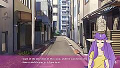 i watched ninnin days part 2 featuring the cute asian ninja in sexy panties during the anime game