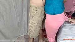 I'm a long-haired stepbrother dancing mujra with desi stepsister Sara