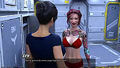 Curvy MILF Dates in Space, Wants Big Tits Action
