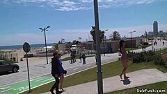 i feel so exposed as a bare spanish slave being walked on the streets