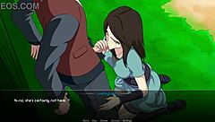 3D animated Naruto porn with trainer Dinaki and blowjob