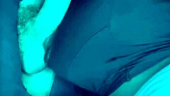 Big dick gloryhole action with cum shower