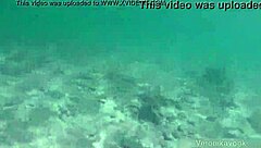 german teen shows big boobs in bikini at beach 😍