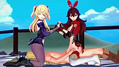 Archer Girls in 3D Hentai Action