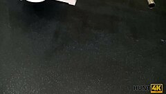 Can This Trimmed Pussy in the Gym Handle Public Fucking for Cash?