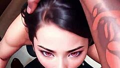 AI-generated party rock with wild hentai vibes.