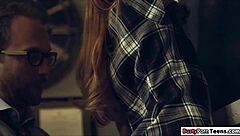 Cute Sally Squirt Fucks Instructor