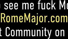 Short Haired Hottie Riley Nixon Deepthroats Big Black Cock Rome Major