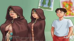 Wow! Headmistress Gets An Erotic Blowjob In Summertime Saga!