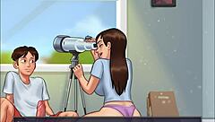 A compilation of hot scenes from Summertime Saga, a popular anime-style adult game