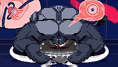 Impregnation action between Vatican and Kuromaru in Mugen Sound