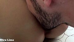 Intense Close-Up of Eating Pussy Until Dripping Orgasm