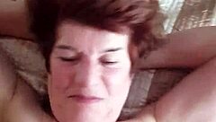 69-Year-Old Granny Dot Sucks Young 18+ Black Cock in Wales Cuckold