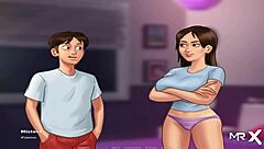 Wow! Headmistress Gets An Erotic Blowjob In Summertime Saga!