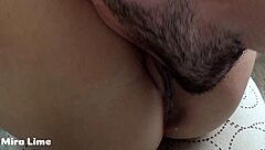 Intense Close-Up of Eating Pussy Until Dripping Orgasm