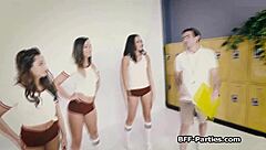 Haruna's Bold Lesbian Pickup: Best Friends Intense Kissing, Cunnilingus, Pussy on Pussy, Toys, Orgasm